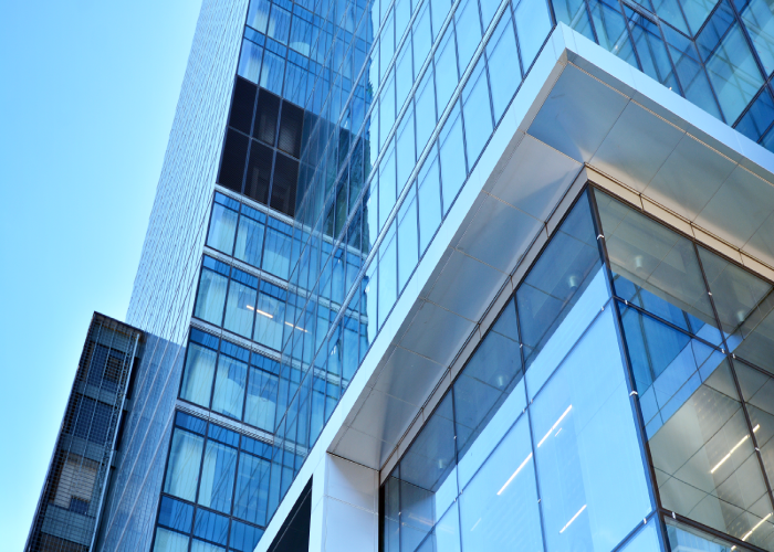 glass facades, Improved Natural Light, Improved Aesthetics, glass facade fixing details, glass facade building design, glass facade, glass facade benefits, Glass Facade Architecture, Glass Facade For Buildings, improves energy efficiency , enhances workplace productivity